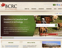 Tablet Screenshot of beefresearch.ca