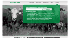 Desktop Screenshot of beefresearch.org